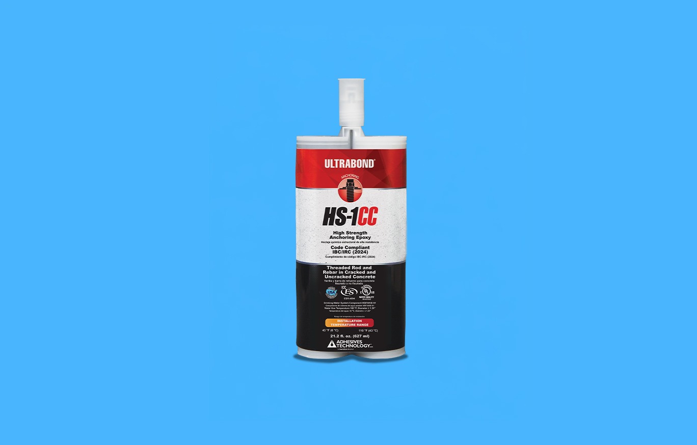 ULTRABOND® HS-1CC | THE Strongest Anchoring & Doweling Epoxy