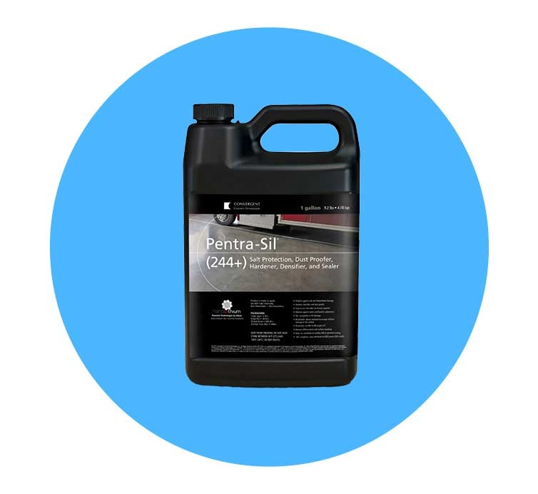 Pentra-Sil® (244+) | Lithium Densifier and Concrete Sealer