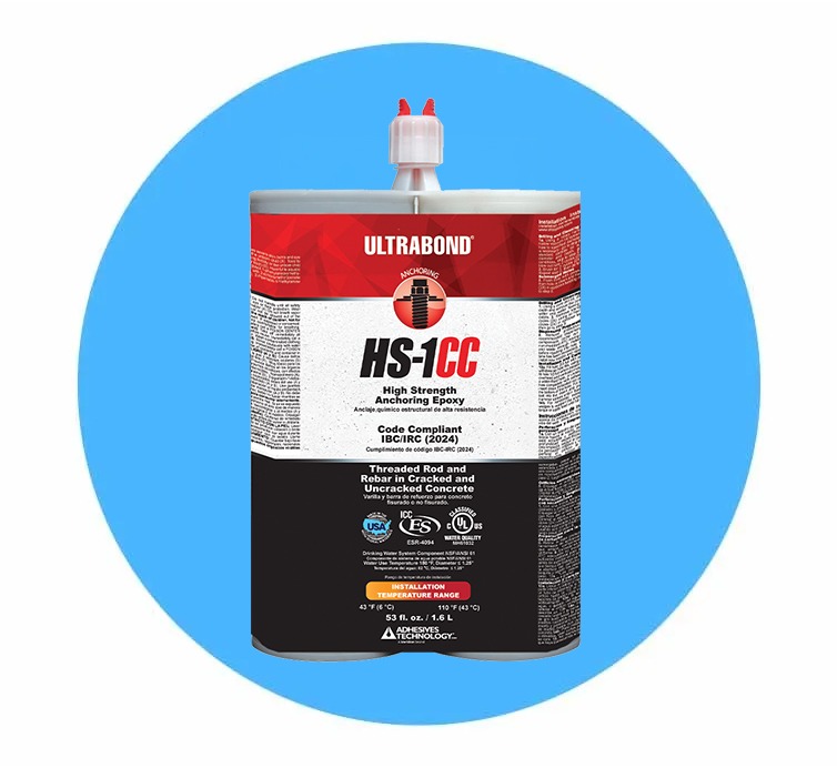 ULTRABOND® HS-1CC | THE Strongest Anchoring & Doweling Epoxy