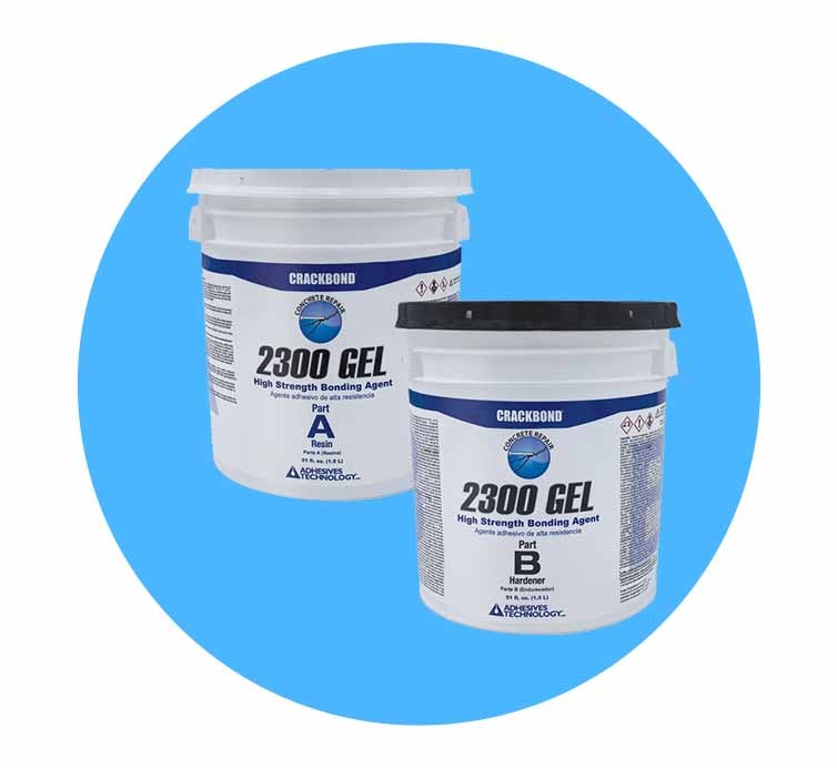 CRACKBOND® 2300 GEL High Strength Bonding Adhesive