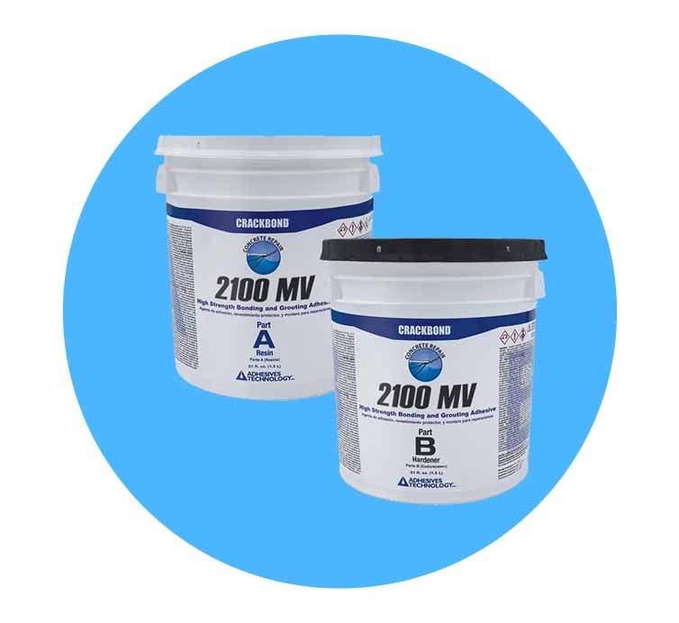 CRACKBOND® 2100 MV & MV-LP | High Strength Epoxy Adhesive