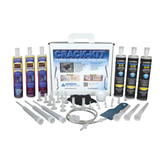 CRACKS 専用 EPOXY CRACK KIT for Concrete Crack Repair